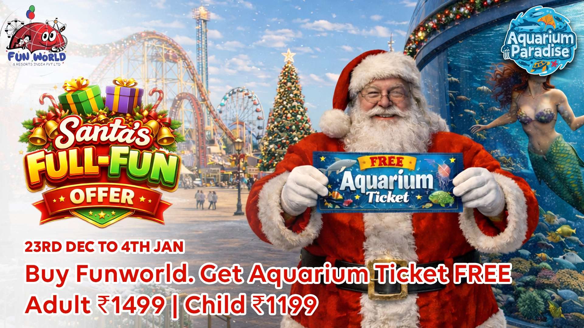 Funworld’s Full-Fun Santa Offers Are Here 🎅🎄